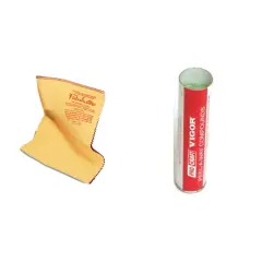 Polishing Jewelry Cloth 9" x 11" & Pro-Craft Green Rouge for Hard Metals 6oz