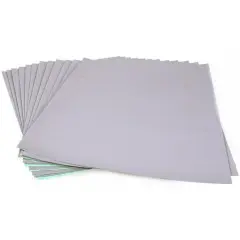 12 Sheets Sandpaper 2/0 Grit Polishing Paper