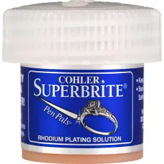Superbrite Rhodium Plating Solution Pen Pals 1/4 Gram
