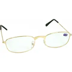 1.75 Reading Eye Glasses Magnifier Gold Color Frame