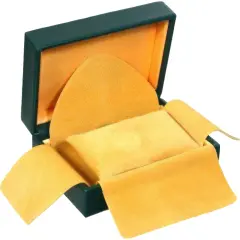 Leather Watch Display Box Case Green