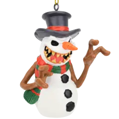 Evil Snowman Halloween Horror Christmas Ornaments