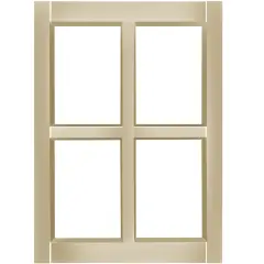 Small Window Wall Stencil | 1602 by Designer Stencils | Pattern Stencils | Reusable Stencils for Painting | Safe & Reusable Template for Wall Decor | Try This Stencil Instead of a Wallpaper | Easy to Use & Clean Art Stencil Pattern