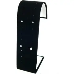 Stud Earring Display Black Velvet Showcase Part