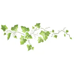 Large Ivy Wall Stencil Border | 041B by Designer Stencils |