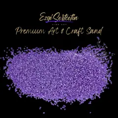 Premium Art Sand|Craft Sand|Unique Metallic-Neon Colors|Excellent Quartz Sand|10 oz|Excellent for Artwork|DIY|Sand Painting|Wedding Decoration|Vaze Filling|Ezgi Sertcetin Amethyste quartz