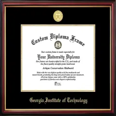 Georgia Tech University Petite Diploma Frame