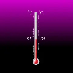 Temperature Activated Color Changing Thermochromic Paint Heat & Cold Reactive Black pink 95&deg;f