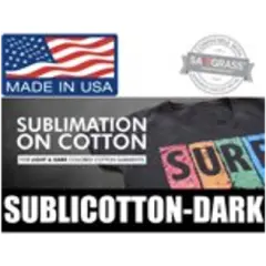 SUBLICOTTON DARK TRANSFER PAPER 10 Sheets A4 PK 8.27"X11.69" (A4)