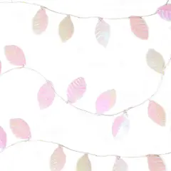 Perfect Holiday 20 LED Iridescent Leaf Fairy Light