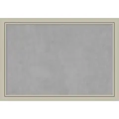 Magnetic Boards, Home Office Boards (40x28 in.) Romano Silver Narrow Framed Organization Boards