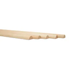 Split Wood Dowel Rods, Multiple Sizes Available, Unfinished for DIY Refacing | Woodpeckers