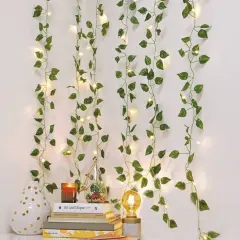 Perfect Holiday Decorative IVY String Lights Battery Operated
