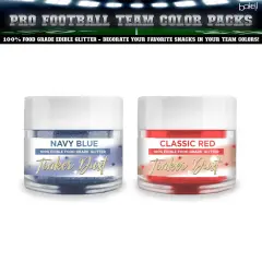 Patriots Football Navy Blue & Classic Red Tinker Dust&reg; Glitter Set
