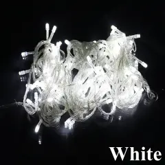 Perfect Holiday 300 LED String Light With Connector White