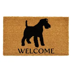 Wire-haired FoxTerrier Doormat