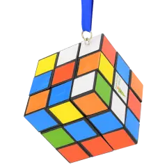 Tree Buddees Colored Puzzle Cube Christmas Ornament