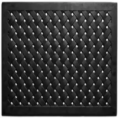 Hampton Weave Rubber Mat