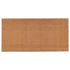 Natural Coir with Vinyl backing Doormat