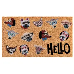 Dog Fashion Doormat
