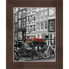 Amanti Art Wildwood Brown Narrow Picture Frame