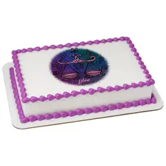 Pisces Zodiac Sign PhotoCake&reg; Edible Cake Topper Icing Image for 1/4 Sheet cake or larger