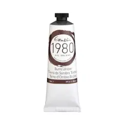 Gamblin 1980 Oil Color, 37mL Burnt Umber
