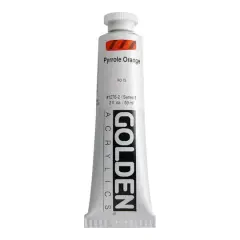 Golden&reg; 2oz. Heavy Body Acrylic Paint Pyrrole Orange