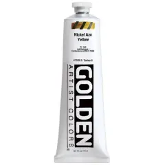 Golden&reg; Heavy Body Acrylic Paint, 5oz. 1225 Nickel Azo Yellow