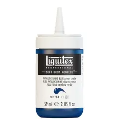 Liquitex&reg; Professional Soft Body Acrylic Bottle, 2oz. Phthalocyanine Blue (Green Shade)