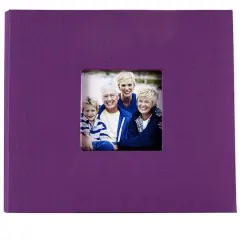 8" x 8" Cloth Scrapbook Album by Recollections&reg; Purple