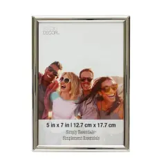 Simply Essentials&trade; 5" x 7" Polished Silver Frame by Studio D&eacute;cor&reg;