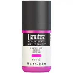 Liquitex&reg; Professional Acrylic Gouache&trade; Paint, 2oz. Fluorescent Violet