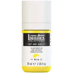 Liquitex&reg; Professional Soft Body Acrylic Bottle, 2oz. Yellow Medium Azo