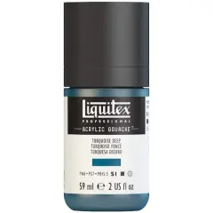 Liquitex&reg; Professional Acrylic Gouache&trade; Paint, 2oz. Turquoise Deep