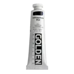 Golden&reg; 2oz. Heavy Body Acrylic Paint Anthraquinone Blue
