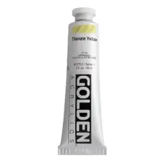 Golden&reg; 2oz. Heavy Body Acrylic Paint Titanate Yellow