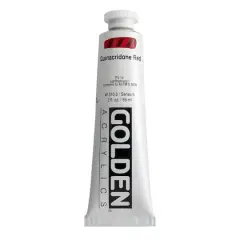 Golden&reg; 2oz. Heavy Body Acrylic Paint Quinacridone Red