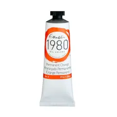 Gamblin 1980 Oil Color, 37mL Permanent Orange