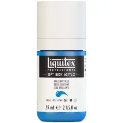 Liquitex&reg; Professional Soft Body Acrylic Bottle, 2oz. Brilliant Blue