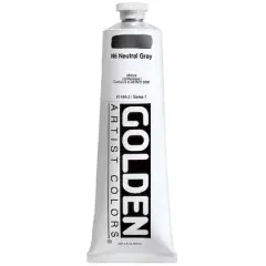 Golden&reg; Heavy Body Acrylic Paint, 5oz. 1446 N6 Neutral Gray