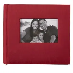 Crimson Silky Photo Album by Recollections&reg;