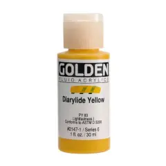 Golden&reg; 1oz. Fluid Acrylics Diarylide Yellow