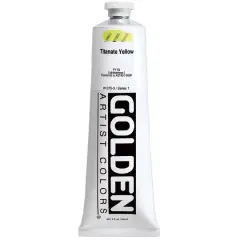 Golden&reg; Heavy Body Acrylic Paint, 5oz. 1375 Titanate Yellow