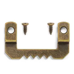 Canvas Flat Mount Sawtooth Hangers, 3ct.
