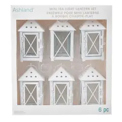 White Mini Lanterns by Ashland&reg;