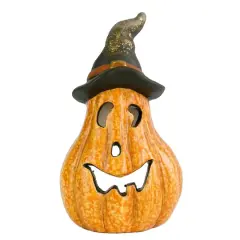 8" Jack-O-Lantern LED Decoration