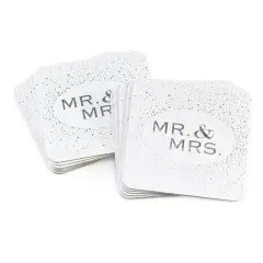 Hortense B. Hewitt Co.&trade; Silver Dot Coasters
