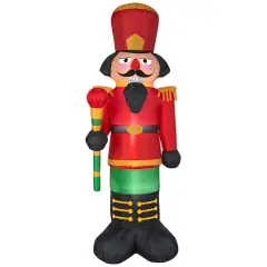 6.5ft. Airblown&reg; Inflatable Christmas Red Nutcracker