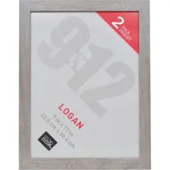 2 Pack Logan Wall Frames by Studio D&eacute;cor&reg; Gray